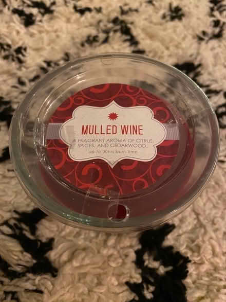 Photo of free Mulled wine scented glass candle (Lower Walkley S6) #2