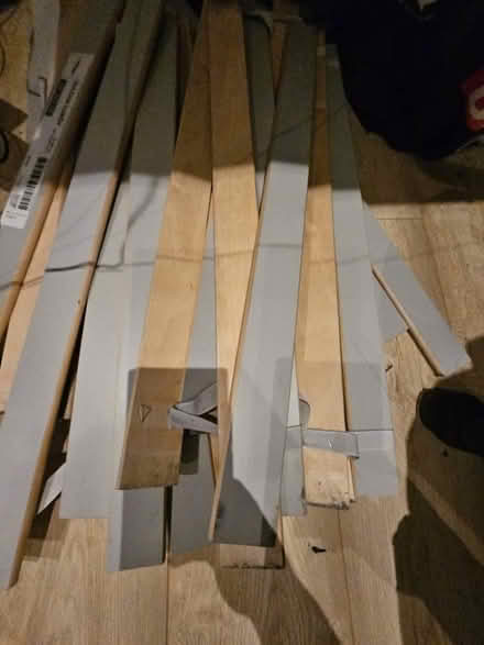 Photo of free Double bed frame. (as trash) (Chells Manor SG1) #2