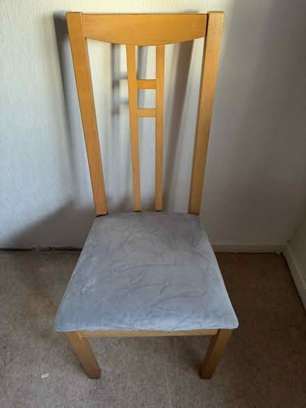 Photo of free Beech high back chairs (Wetherby LS22) #1