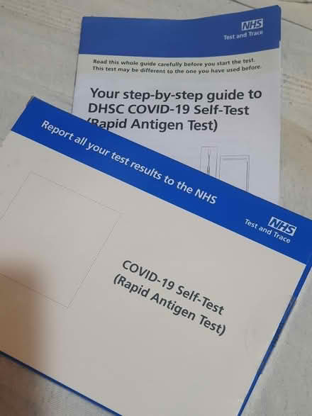 Photo of free Covid 19 self test kit unopened, short shelf life. (Worcester Park KT4) #1