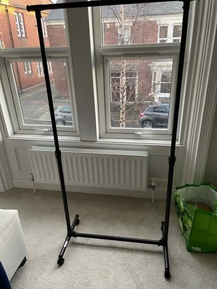 Photo of free Black clothes rail (Heaton, NE6) #1