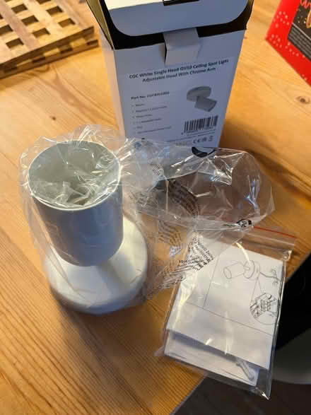 Photo of free Brand new GU10 white single spotlight (Dyke Road area BN1) #4