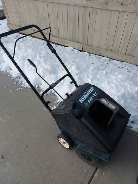 Photo of free Mastercraft Snowblower (Sherwood Park) #1