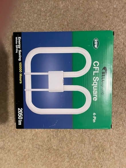 Photo of free GR10q light bulb (Emerson’s green, BS16) #1
