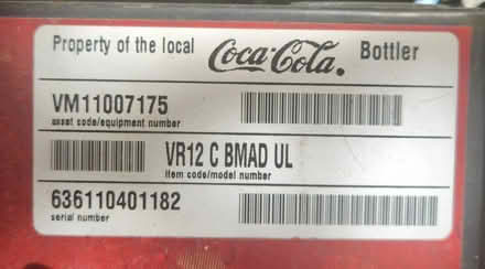 Photo of free Coca Cola Fridge - Old (Chandler/Gilbert Rd 85225) #2