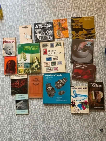 Photo of free Art and pottery books (Haringey ladder N8) #1