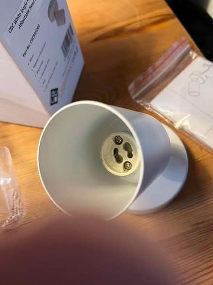 Photo of free Brand new GU10 white single spotlight (Dyke Road area BN1) #3
