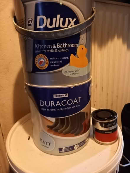 Photo of free Wall tile adhesive & leftover paint (Sciennes EH9) #2