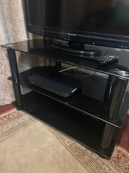 Photo of free Glass tv stand (Galleywood CM2) #1