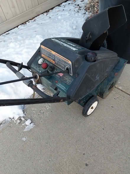 Photo of free Mastercraft Snowblower (Sherwood Park) #3