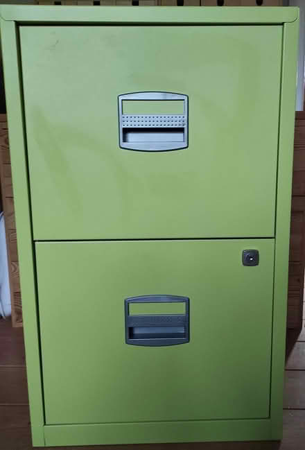 Photo of free Compact A4 2-drawer filing cabinet (Bollington) #1