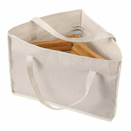 Photo of free 2 Canvas Coat Hanger Storage Bags With Plastic Hangers (Bickley BR1) #1