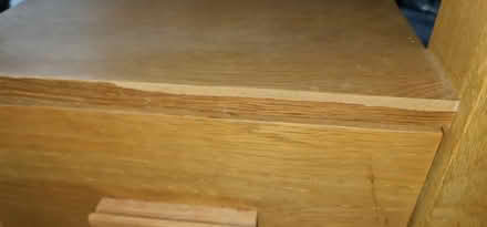 Photo of free Oak Side Table (Kempshott RG22) #3