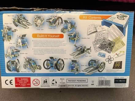 Photo of free 14 in 1 Solar Robot kit (Whitton TW2)