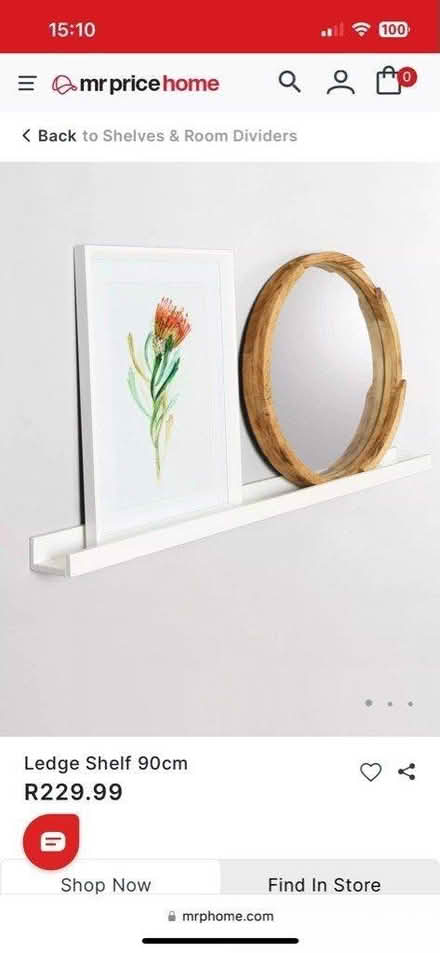 Photo of free Ledge white shelves (Attenborough NG9) #1