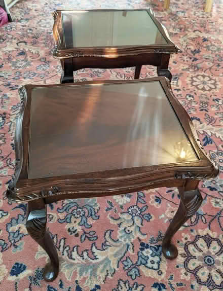 Photo of free Pair of small coffee tables/side tables (Alverthorpe WF2) #2