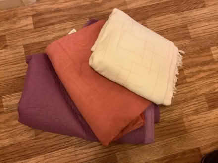 Photo of free Three sofa throws (Wirksworth DE4) #1