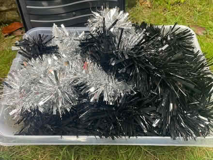 Photo of free 6 foot Christmas tree & decorations (LU1 stockwood park) #1