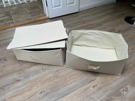 Photo of free Two storage boxes (Shoreham BN43) #1