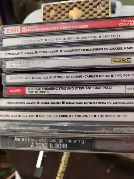 Photo of free George Shearing CDs (Downtown San Jose) #1