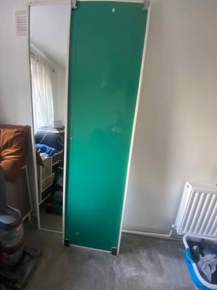 Photo of free Two mirrored doors with rails (Weaverham CW8) #1