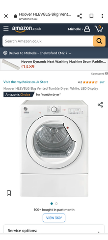 Photo of Tumble dryer (Chelmsford CM1) #1