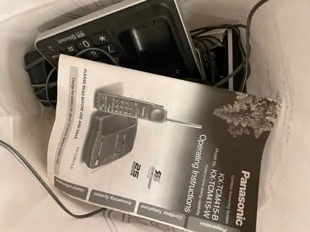 Photo of free Panasonic cordless home phone (Duveneck-St. Francis) #1