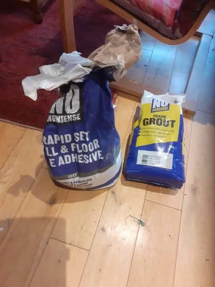Photo of free Light grey Tile cement and grout (Bowbridge GL5) #3