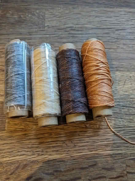 Photo of free 4 Reels Tough Sewing Yarn (Chapmanslade BA13) #1