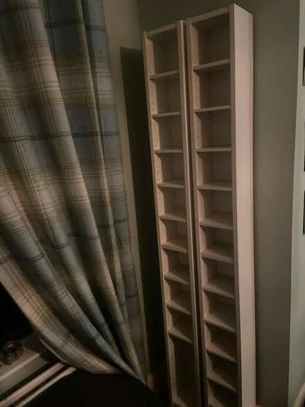 Photo of free Two Tall Slim IKEA CD/DVD Cabinets (Ballywalter BT22) #1
