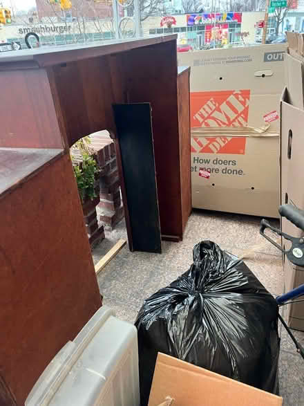Photo of free Cherrywood fireplace (Canarsie) #4