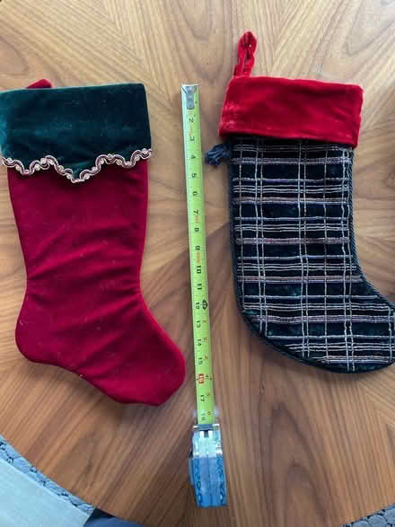 Photo of free Christmas stockings 17 inches (Upper West side. West 83.) #1