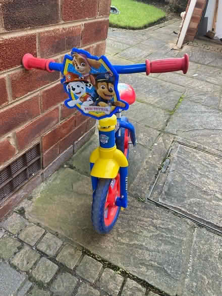 Photo of free Paw patrol balance bike (L38) #1