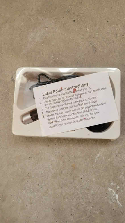 Photo of free Laser pointer (Sunnyvale) #1