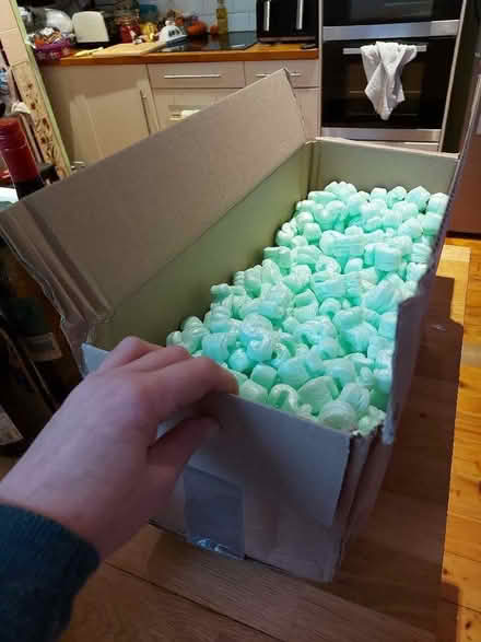 Photo of free Box of S foam packing pieces... Hope someone can use these (Presteigne LD8) #1