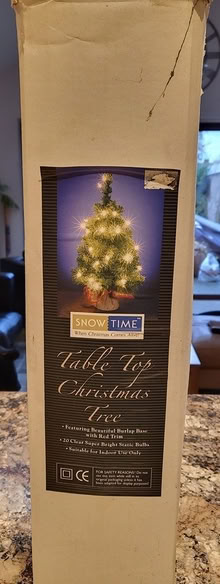 Photo of free Christmas Tree (Table Top) (Shortheath, Farnham) #1