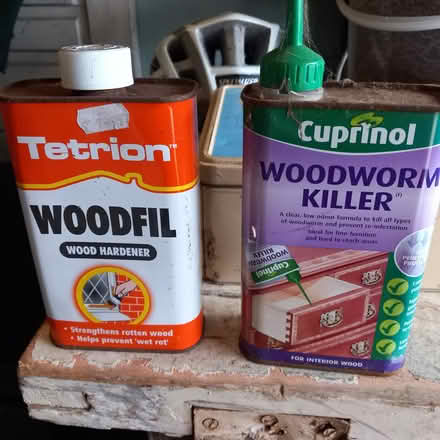 Photo of free Wood filler and woodworm treatment (Histon) #1