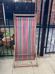 Photo of free Old vintage deckchair (S60 Whiston Rotherham) #1