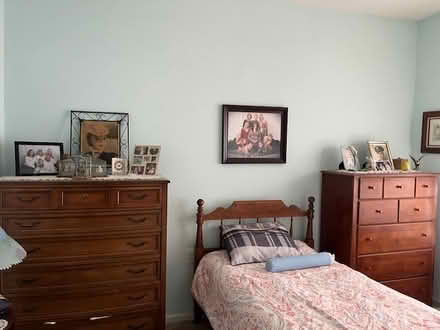 Photo of free Ethan Allen Headboard and bed (1223 Scott Place, Warwick, PA) #1