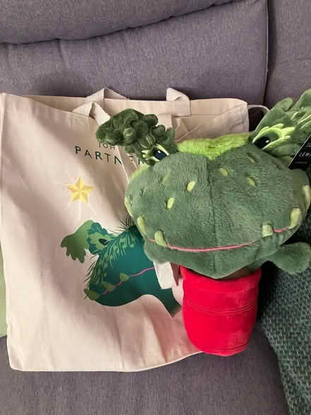 Photo of free John Lewis “Snapper” soft toy/bag (Blockley GL56) #1