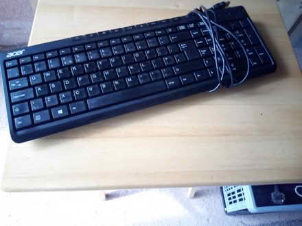 Photo of free Plug-in computer keyboard. (Dunkeswell EX14) #1
