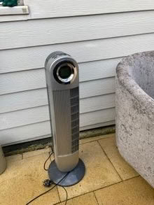 Photo of free Tall oscillation fan (S60 Whiston Rotherham) #1