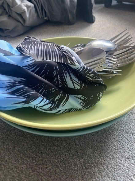 Photo of free Two bowls and cutlery set (Watford, WD24) #1