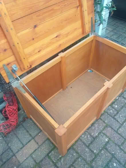Photo of free Wooden storage chest (Oakridge, Basingstoke RG21) #3