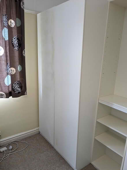 Photo of free IKEA Pax double wardrobe, white (TA1) #2