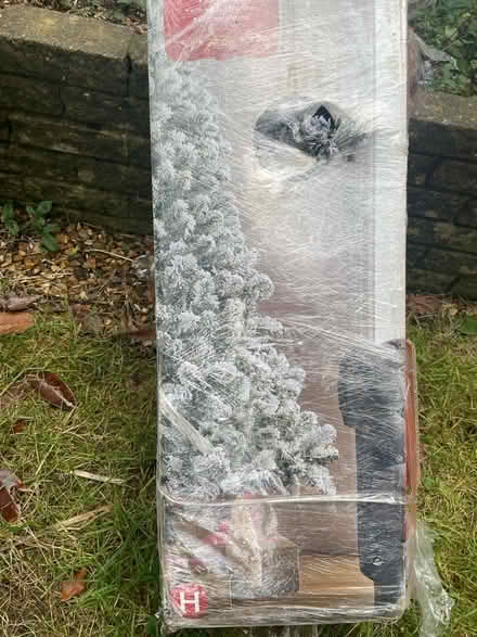 Photo of free 6 foot Christmas tree & decorations (LU1 stockwood park) #4