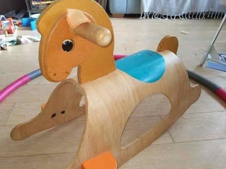 Photo of free Wooden rocking horse (Whitchurch-on-Thames RG8) #4