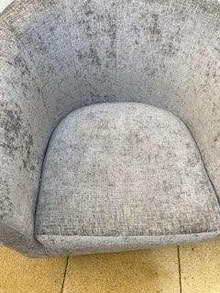 Photo of free Tub Chair - silver grey Draylon (S60 Whiston Rotherham) #1