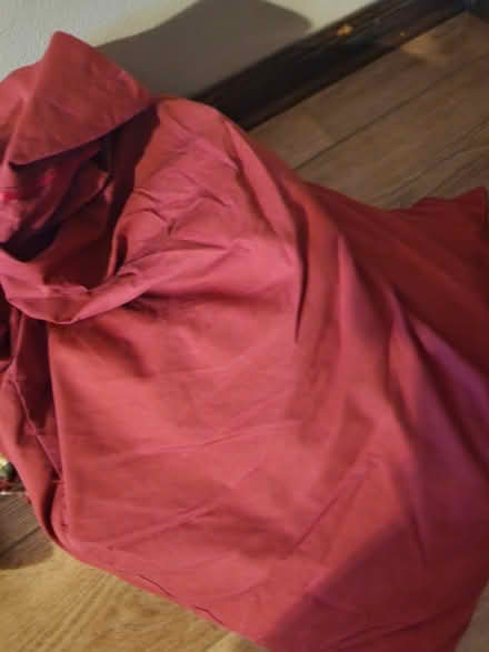 Photo of free red king size sheets (Manville) #1
