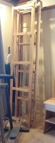 Photo of free Ikea corner shelves with desk & drawers.. in Newark #2